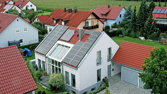 Photovoltaik Ludwigshafen Privathaus 