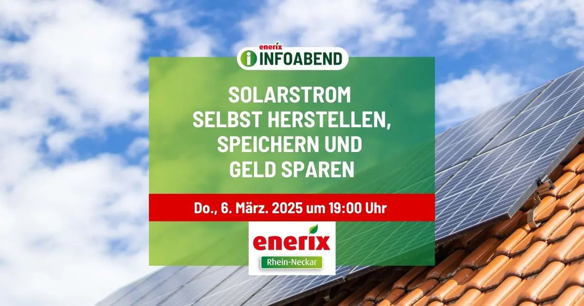 enerix Rhein-Neckar Infoabend