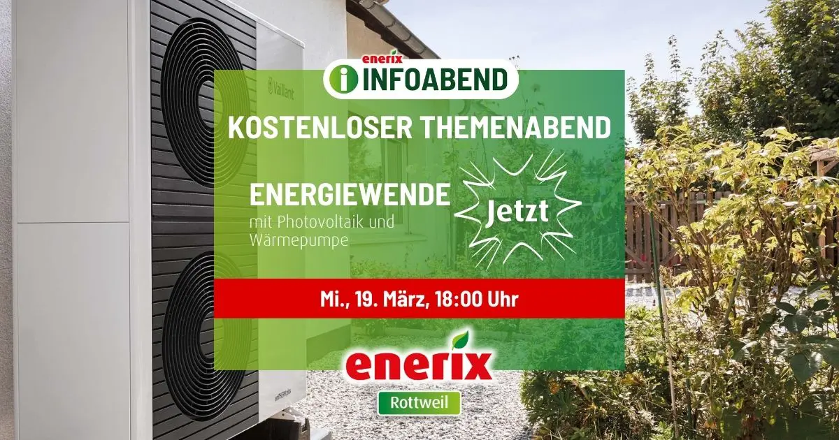 Infoabend enerix Rottweil