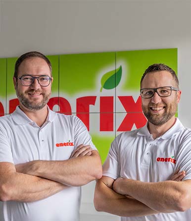 Dominik Knauer und Stefan Ring enerix Amberg-Weiden