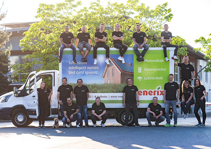 enerix Pulheim - Team Foto der Photovoltaik Experten