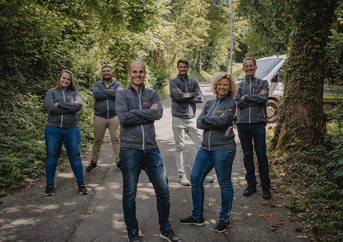 Team Foto von enerix Südschwarzwald