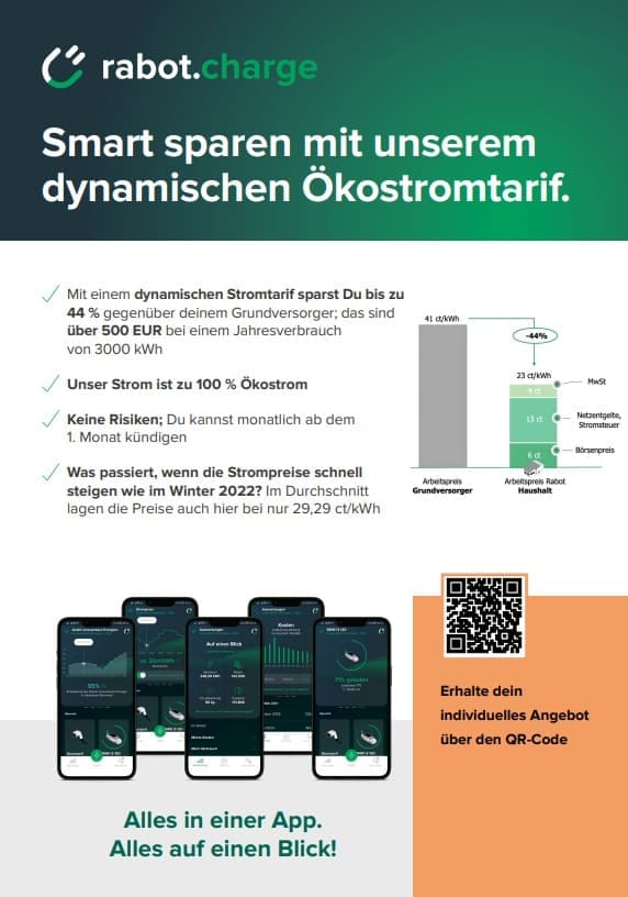 Dynamischer Stromtarif Infoblatt 1