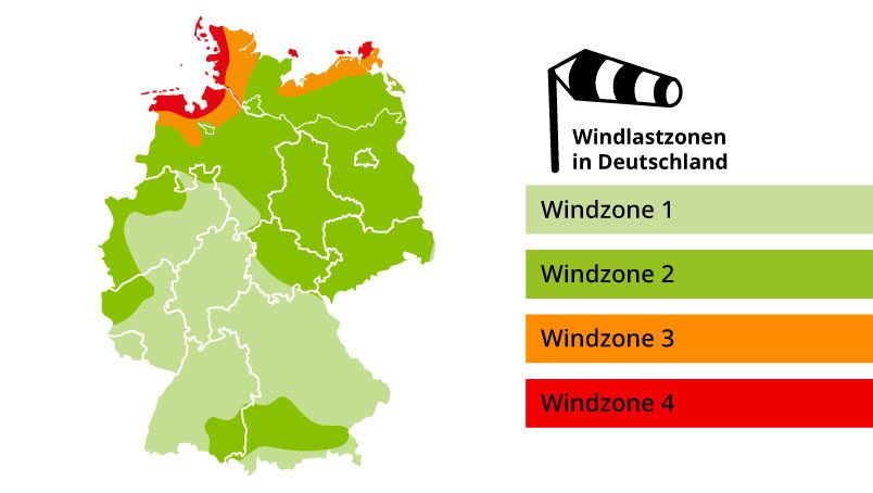 Grafik: Windlast Deutschland.